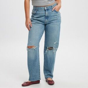 Cotton On Blue Distressed Women Jeans